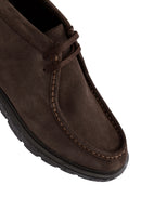 Men's Brown Lace-Up Suede Leather Casual Boots | Derimod Men's Brown Lace-Up Suede Leather Casual Boots | Derimod