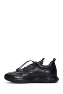 Men's Black Leather Casual Sneaker | Derimod Men's Black Leather Casual Sneaker | Derimod