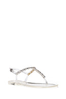 Women's Transparent Jelly Sandals with Stones | Derimod Women's Transparent Jelly Sandals with Stones | Derimod