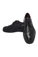 Men's Black Lace Up Leather Casual Shoes | Derimod Men's Black Lace Up Leather Casual Shoes | Derimod
