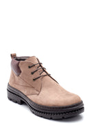 Men's Leather Nubuck Boots | Derimod Men's Leather Nubuck Boots | Derimod