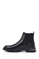 Male Black Leather Chelsea Boots | Derimod Male Black Leather Chelsea Boots | Derimod