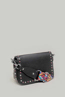Women's Shoulder Bag with Staple Detail | Derimod Women's Shoulder Bag with Staple Detail | Derimod