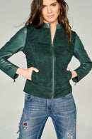 Jill Women's Leather Jacket | Derimod Jill Women's Leather Jacket | Derimod