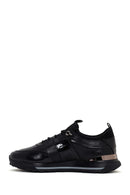 Erkek Siyah Deri Casual Sneaker | Derimod Erkek Siyah Deri Casual Sneaker | Derimod