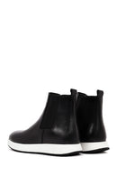 Men's Black Leather Chelsea Sport Boot | Derimod Men's Black Leather Chelsea Sport Boot | Derimod