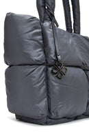 Women's Gray Quilted Shoulder Bag | Derimod Women's Gray Quilted Shoulder Bag | Derimod