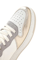 Women's Gold Leather Sneaker | Derimod Women's Gold Leather Sneaker | Derimod