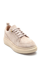 Kadın Deri Süet Sneaker | Derimod Kadın Deri Süet Sneaker | Derimod