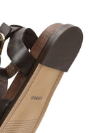 Women's Brown Ankle Strap Leather Sandals | Derimod Women's Brown Ankle Strap Leather Sandals | Derimod