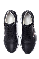Kadın Deri Fermuarlı Sneaker | Derimod Kadın Deri Fermuarlı Sneaker | Derimod