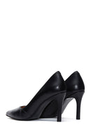 Women's Black Leather Classic Stiletto | Derimod Women's Black Leather Classic Stiletto | Derimod