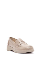Women's Mink Leather Comfort Loafer | Derimod Women's Mink Leather Comfort Loafer | Derimod