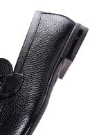 Men's Black Leather Tasseled Classic Loafer | Derimod Men's Black Leather Tasseled Classic Loafer | Derimod