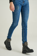 Stone Detailed Women's Boots | Derimod Stone Detailed Women's Boots | Derimod