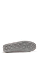 Erkek Gri Süet Deri Casual Loafer | Derimod Erkek Gri Süet Deri Casual Loafer | Derimod