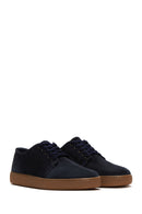 Men's Leather Suede Sneaker | Derimod Men's Leather Suede Sneaker | Derimod