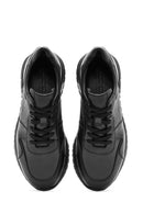 Men's Black Lace-Up Thick Sole Leather Sneaker
| Derimod
Men's Black Lace-Up Thick Sole Leather Sneaker
| Derimod