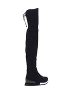 Women's Stretch Suede Boots | Derimod Women's Stretch Suede Boots | Derimod