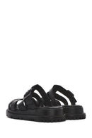 Women's Black Thick Sole Leather Slippers
| Derimod
Women's Black Thick Sole Leather Slippers
| Derimod
