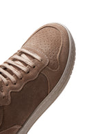 Kadın Bej Süet Deri Bilekli Sneaker | Derimod Kadın Bej Süet Deri Bilekli Sneaker | Derimod