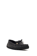 Women's Black Tasselled Leather Loafer | Derimod Women's Black Tasselled Leather Loafer | Derimod