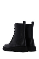 Women's Black Leather Zippered Boots | Derimod Women's Black Leather Zippered Boots | Derimod