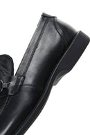 Erkek Siyah Deri Tokalı Klasik Loafer | Derimod Erkek Siyah Deri Tokalı Klasik Loafer | Derimod