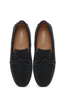 Men's Black Suede Leather Loafer | Derimod Men's Black Suede Leather Loafer | Derimod