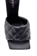Women's Leather Heeled Slippers | Derimod Women's Leather Heeled Slippers | Derimod