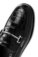Kadın Siyah Deri Maskülen Loafer | Derimod Kadın Siyah Deri Maskülen Loafer | Derimod
