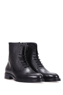 Men's Printed Leather Boots | Derimod Men's Printed Leather Boots | Derimod