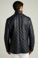 Cambridge Men's Leather Jacket | Derimod Cambridge Men's Leather Jacket | Derimod