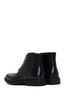 Men's Black Leather Casual Boots | Derimod Men's Black Leather Casual Boots | Derimod