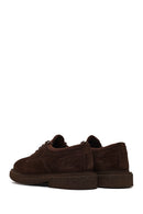Men's Brown Lace-Up Suede Leather Casual Shoes | Derimod Men's Brown Lace-Up Suede Leather Casual Shoes | Derimod