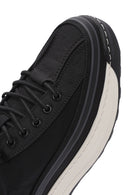 Erkek Siyah Bağcıklı Kumaş Sneaker | Derimod Erkek Siyah Bağcıklı Kumaş Sneaker | Derimod