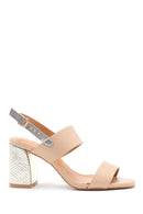 Women's Heel Detailed Sandals | Derimod Women's Heel Detailed Sandals | Derimod