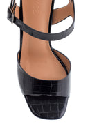 Women's Casual Heeled Sandals | Derimod Women's Casual Heeled Sandals | Derimod