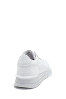 Erkek Beyaz Deri Sneaker | Derimod Erkek Beyaz Deri Sneaker | Derimod
