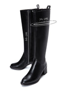 Women's Black Heeled Boots | Derimod Women's Black Heeled Boots | Derimod