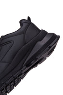 Women's Black Thick Sole Lace-Up Sneakers | Derimod Women's Black Thick Sole Lace-Up Sneakers | Derimod