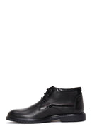 Men's Black Leather Casual Boots | Derimod Men's Black Leather Casual Boots | Derimod