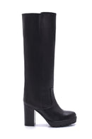Women's Zippered Heeled Boots | Derimod Women's Zippered Heeled Boots | Derimod