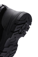 Men's Black Leather Sports Boots | Derimod Men's Black Leather Sports Boots | Derimod