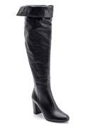 Women's Heeled Leather Boots | Derimod Women's Heeled Leather Boots | Derimod