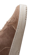Kadın Bej Süet Deri Bilekli Sneaker | Derimod Kadın Bej Süet Deri Bilekli Sneaker | Derimod