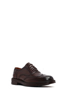 Men's Brown Lace-Up Leather Casual Shoes | Derimod Men's Brown Lace-Up Leather Casual Shoes | Derimod