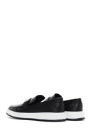 Erkek Siyah Deri Loafer | Derimod Erkek Siyah Deri Loafer | Derimod