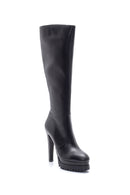 Women's Leather Heeled Boots | Derimod Women's Leather Heeled Boots | Derimod