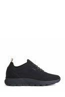 Geox Women Black Spherica Lace-Up Fabric Sneaker | Derimod Geox Women Black Spherica Lace-Up Fabric Sneaker | Derimod
